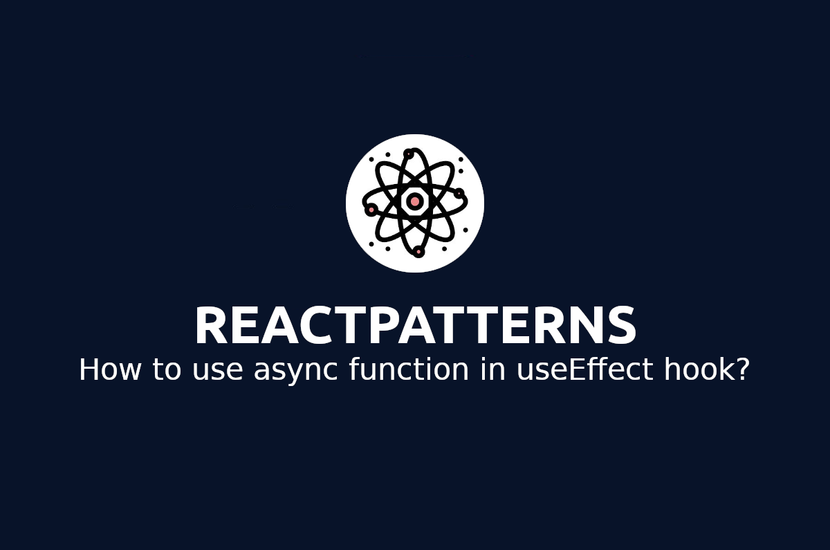 How to use async function in useEffect hook?